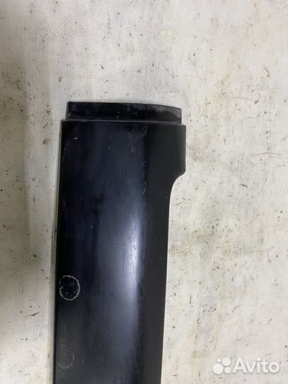 Накладка заднего бампера Peugeot 206 седан