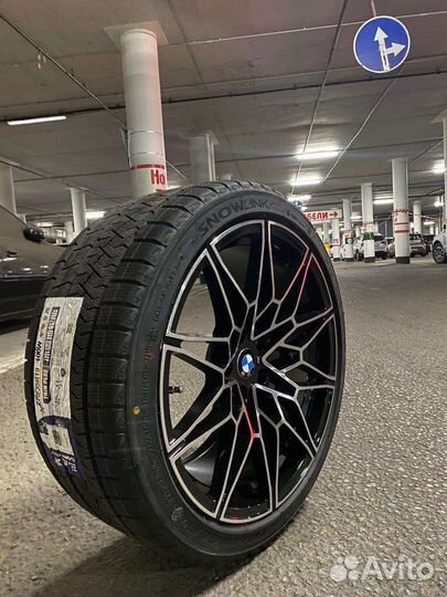 Колеса в сборе на BMW G30 Разноширокие, зимние