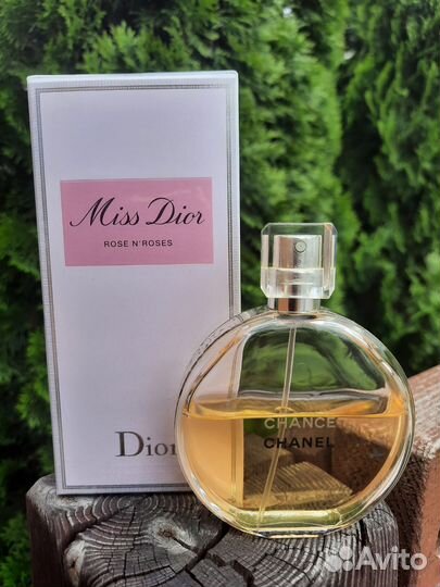 Chanel chance Dior Rose and Roses