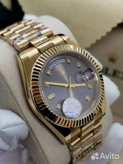 Роскошные мужские часы Rolex на гарантии