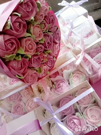 Букет из зефира