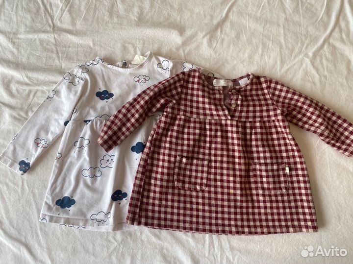 Пакет платьев для девочки 80 86