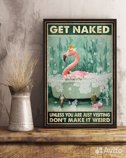 Постер #22-0581 Для ванной комнаты