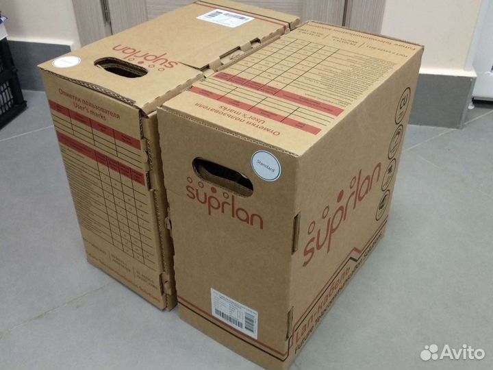 Кабель LAN витая пара 5E медь 305м внутренний