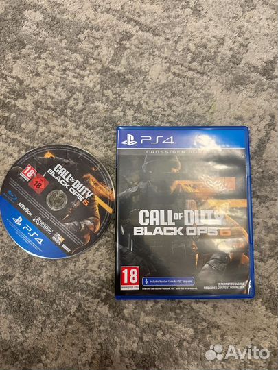 Call of duty black ops 6 ps4 диск