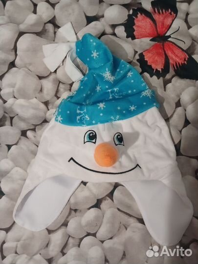 Шапка снеговика