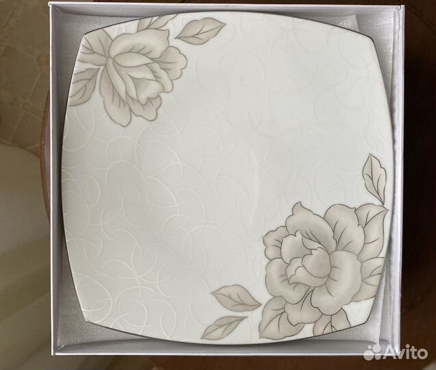 Набор тарелок фарфор 6 шт