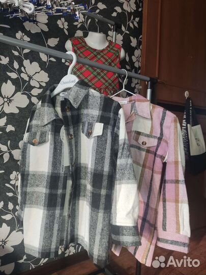 Теплая рубашка