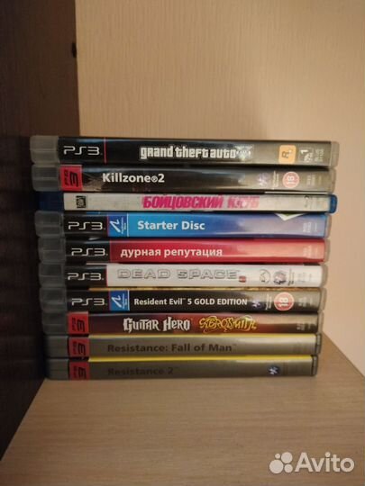 Игры диски на ps3