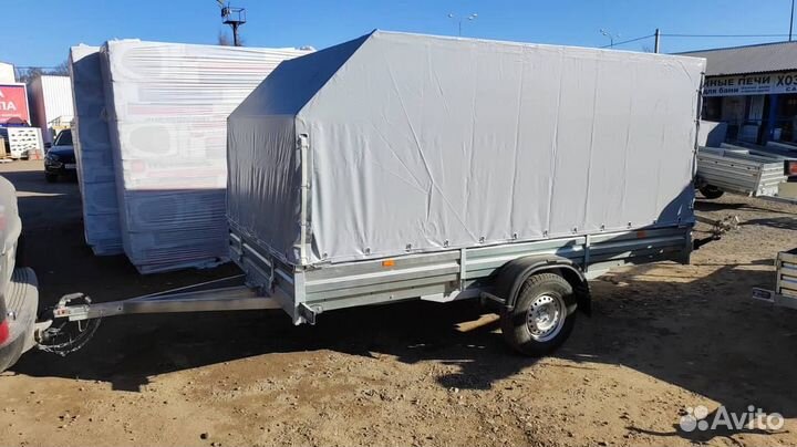 Прицеп 19.012 с тентом аэро 150 см. ндс. Без ндс