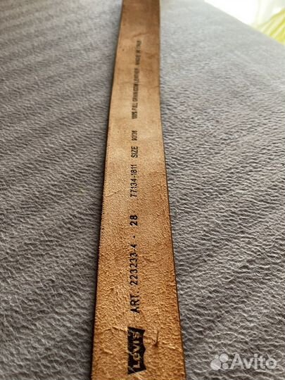 Кожаный ремень levis