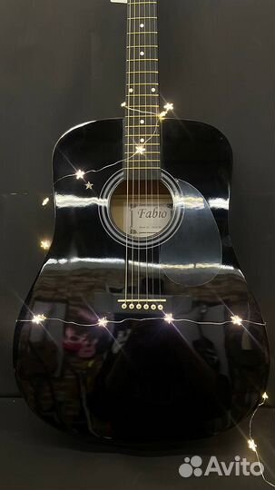 Элегантная акустическая гитара Fabio