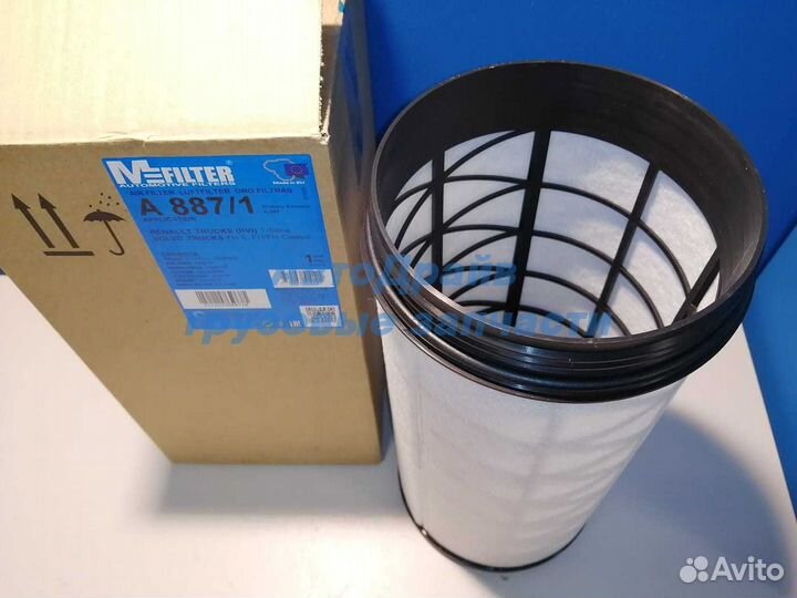 Фильтр воздушный Вольво FH4 от 2013 г.в. внутренний