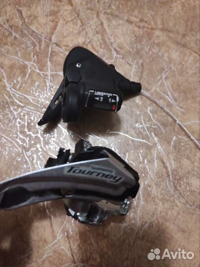 Шифтер (манетка) и Передний переключатель