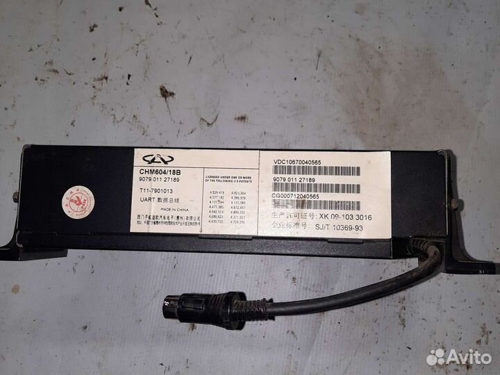 Ченджер компакт дисков chery tiggo t11