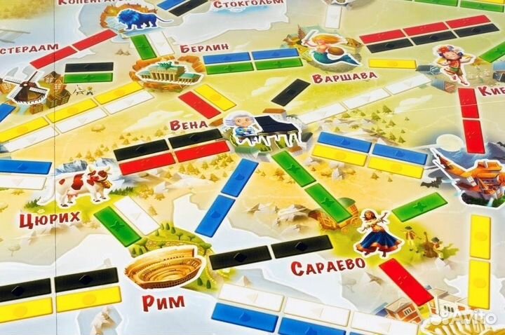 Настольная игра: Ticket to Ride Junior: Европа, а