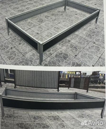 Грядки из металла