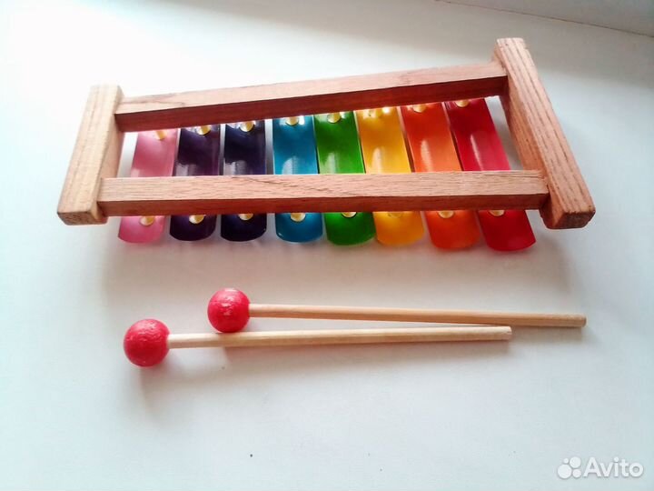 Ксилофон детский Металлофон