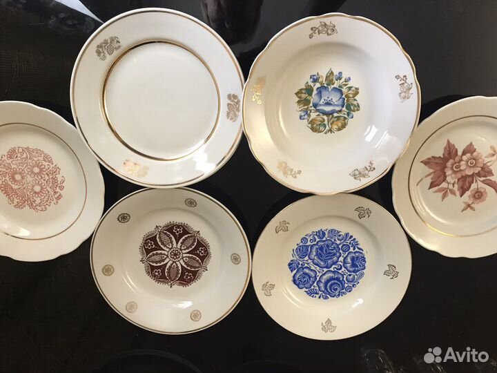 Фарфоровые тарелки Коростень,Барановка,Богдановичи