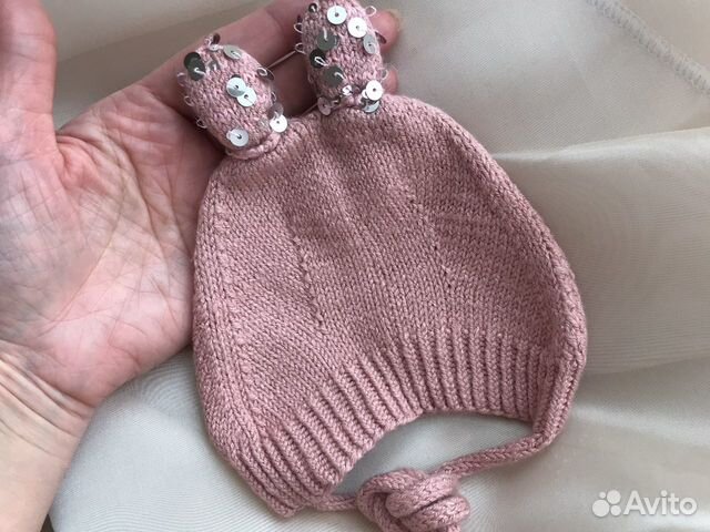 Чепчик для новорожденного