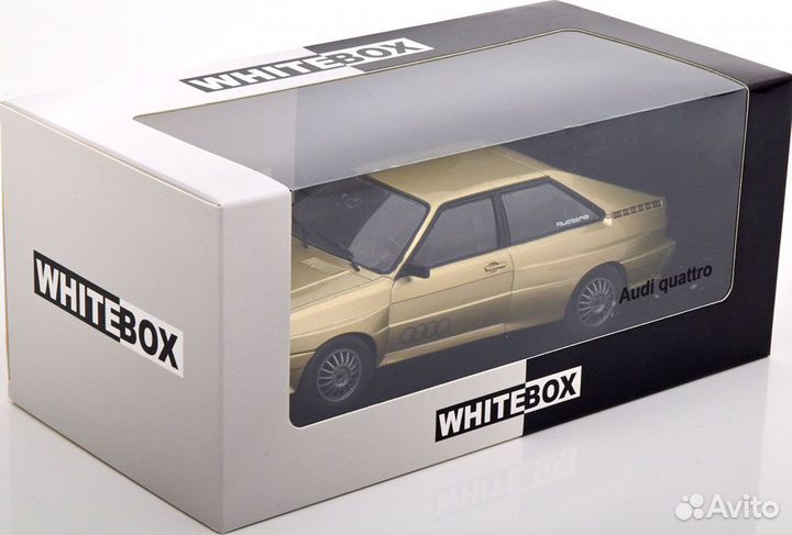 Модели автомобилей: Audi Quattro,Skoda 105, 1:24