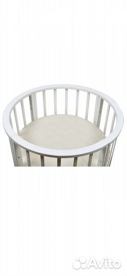 Матрас на круглую кроватку