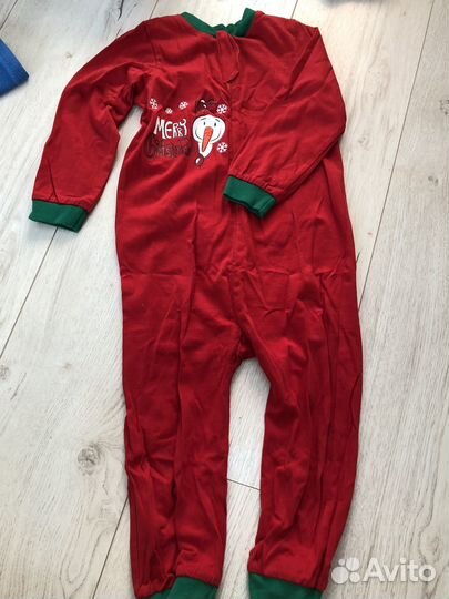 Новогодний комбинезон для мальчика 92