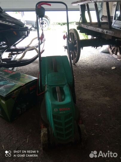 Газонокосилка электрическая bosch rotak 32