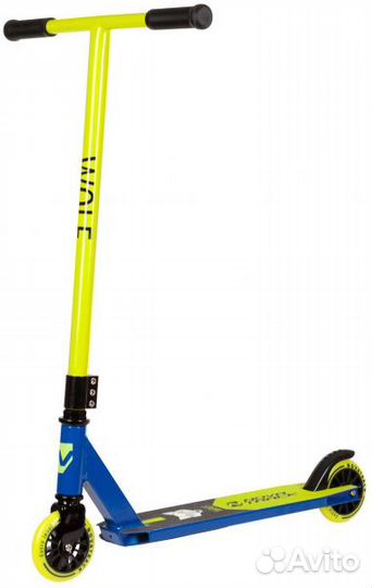 Самокат трюковой для детей novatrack wolf'20 110мм