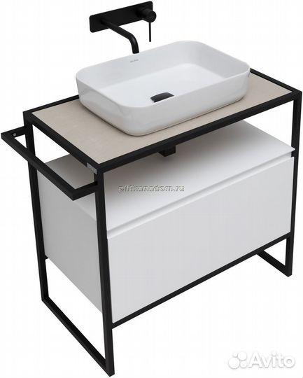 Allen Brau Priority 1.31002.WM Тумба под раковину, белая матовая