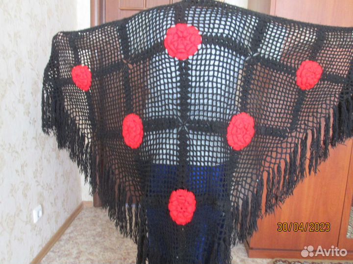 Вязаный платок