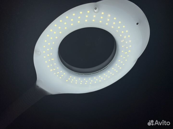 Лампа лупа напольная