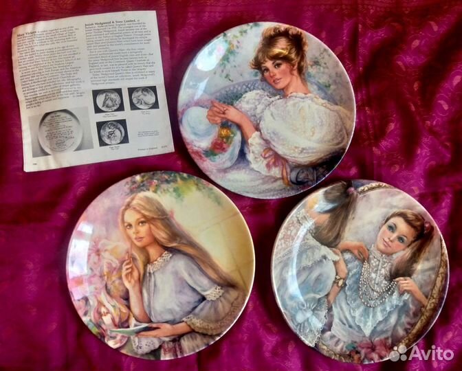 Настенные тарелки. Вся серия. Англия