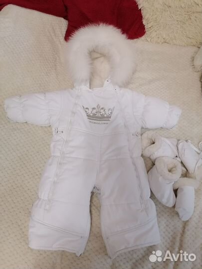 Зимний комбинезон для девочки