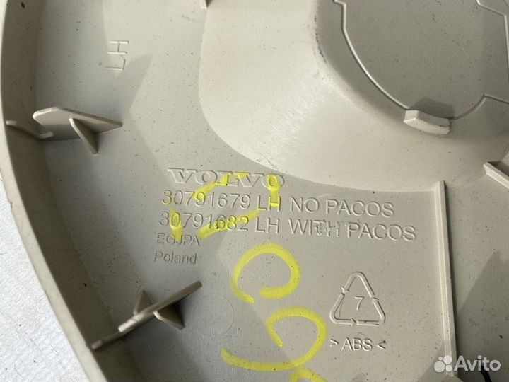 Накладка декоративная на панель Volvo S60 II (2010