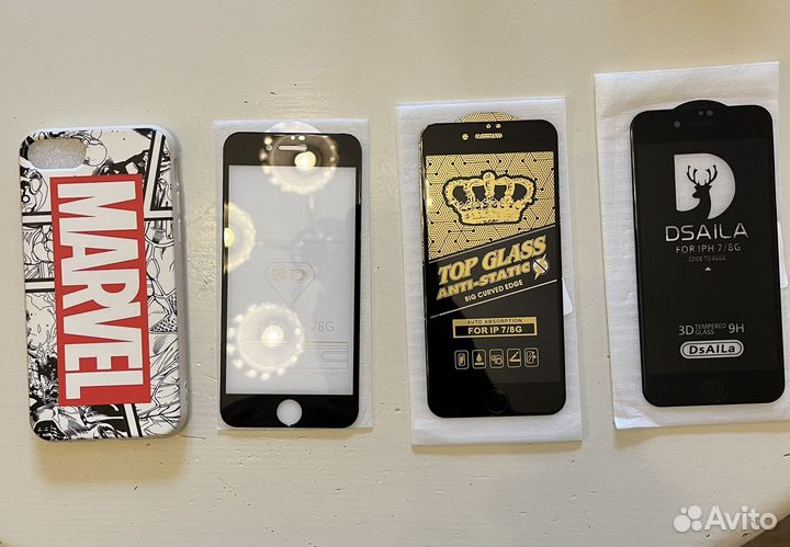Защитное стекло iPhone 7, 8