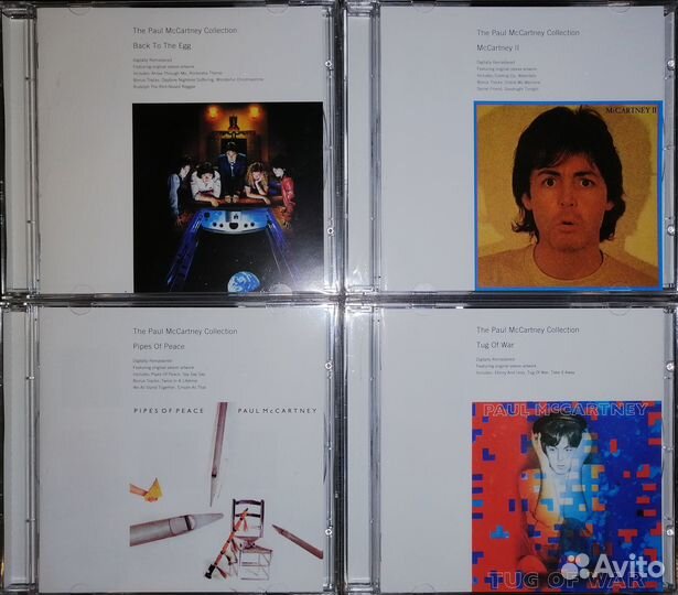 Paul McCartney, CD, Сд диски