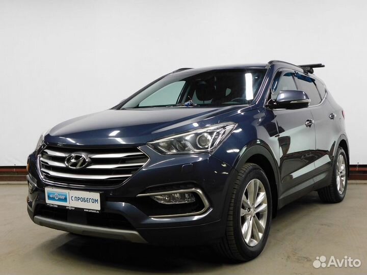 Hyundai Santa Fe 2.2 AT, 2017, 95 906 км