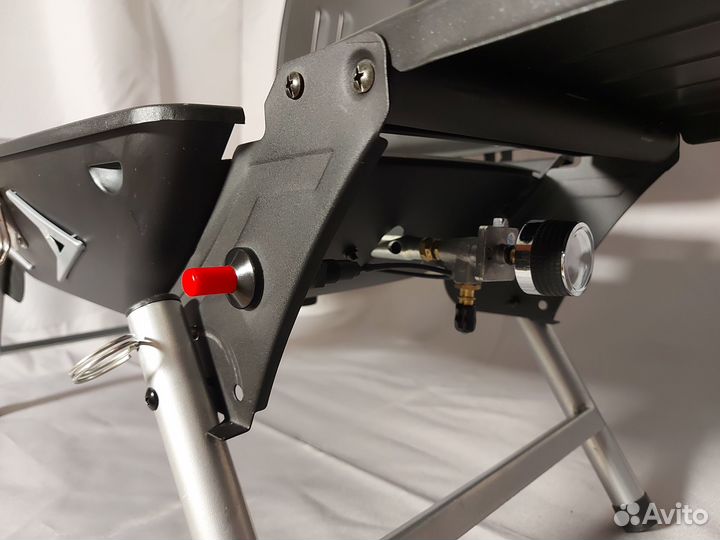 Гриль газовый 1 горелка плямяотсекатель накладка