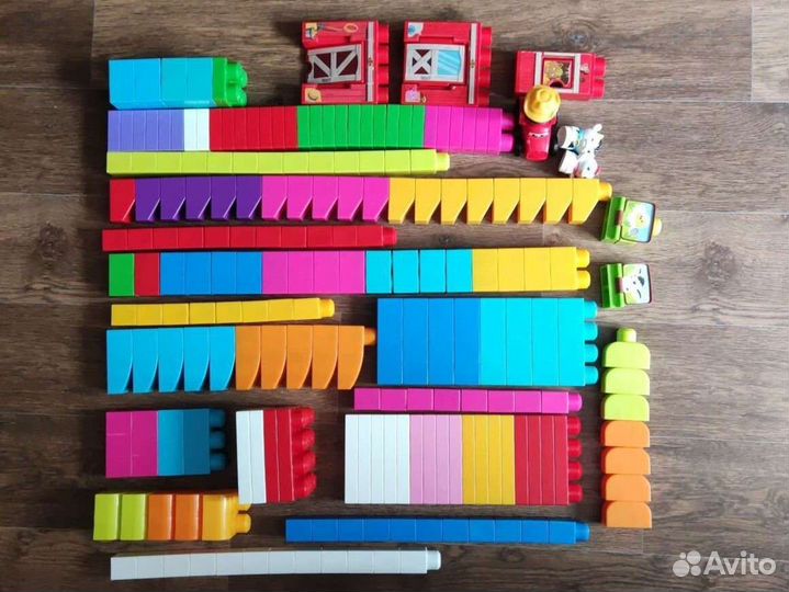 Конструктор 3 набора mega blocks