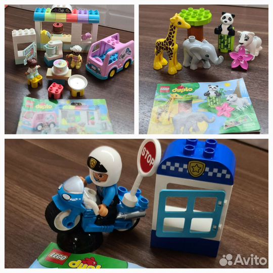 Конструктор lego duplo 10900 10951 10904 10928