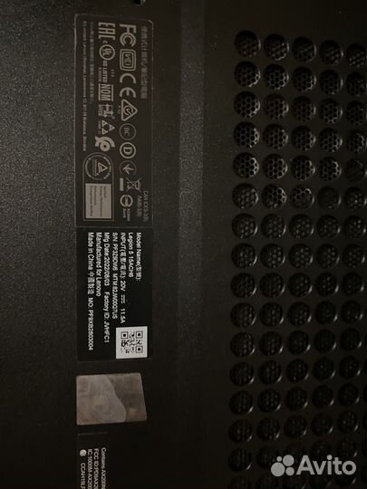 Обмен игровой ноутбук Lenovo Legion 5