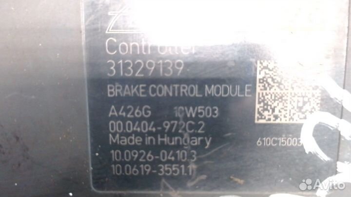 Блок абс, насос Volvo XC60, 2011