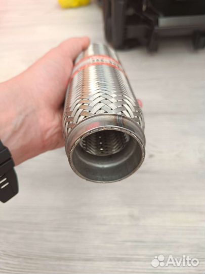 Гофра глушителя 3-х слойная, 45х200