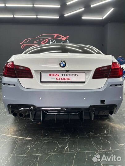 Диффузор стиль M5 Competition BMW 5 серия F10 ф10