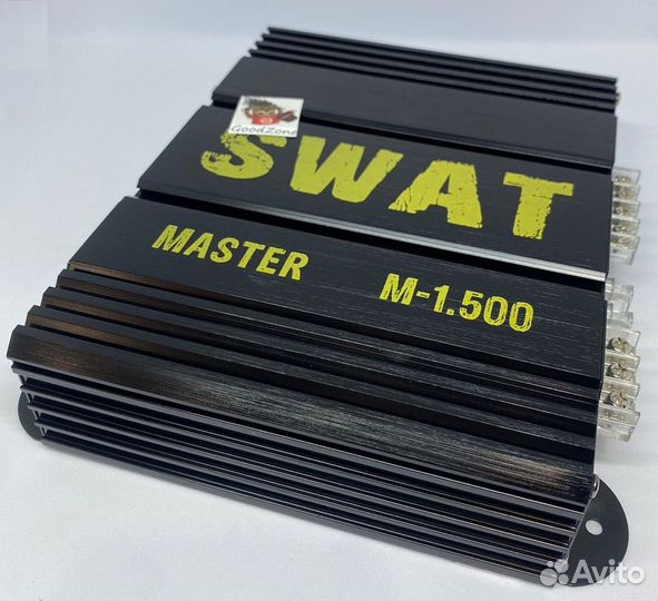 Автомобильный усилитель swat M-1.500 1 канал