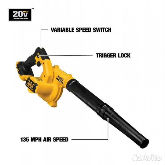 Ветродуйка DeWalt DCE100