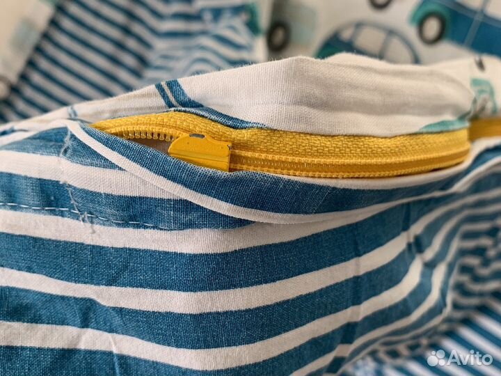 Икеа Одеяло подушка постельное белье с машинками