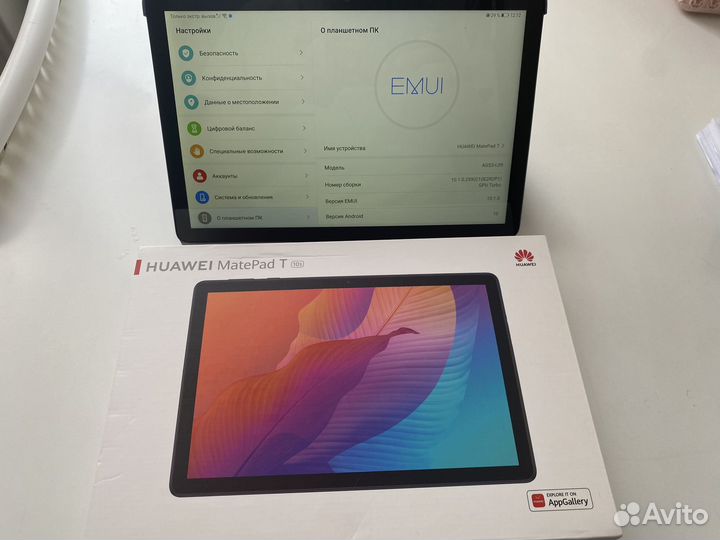 Планшет huawei matepad t 10s