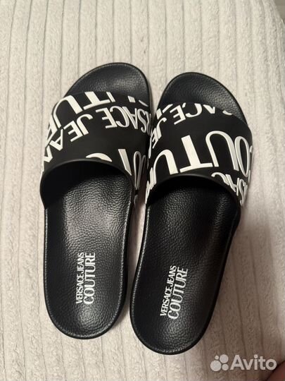 Шлепанцы versace 44 размер, оригинал, новые